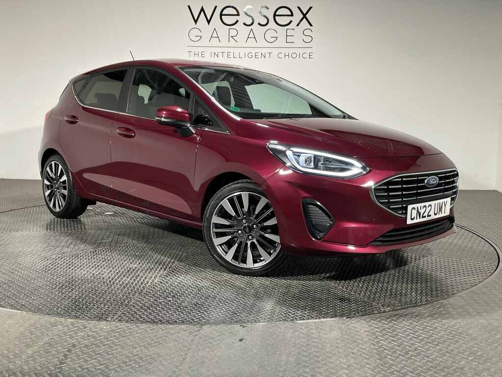 Ford Fiesta 1.0 Ecoboost 100 Titanium CN22UMY Red #2