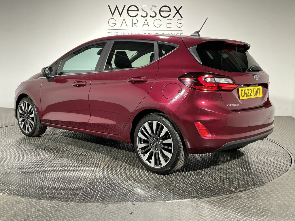 Ford Fiesta 1.0 Ecoboost 100 Titanium CN22UMY Red #3