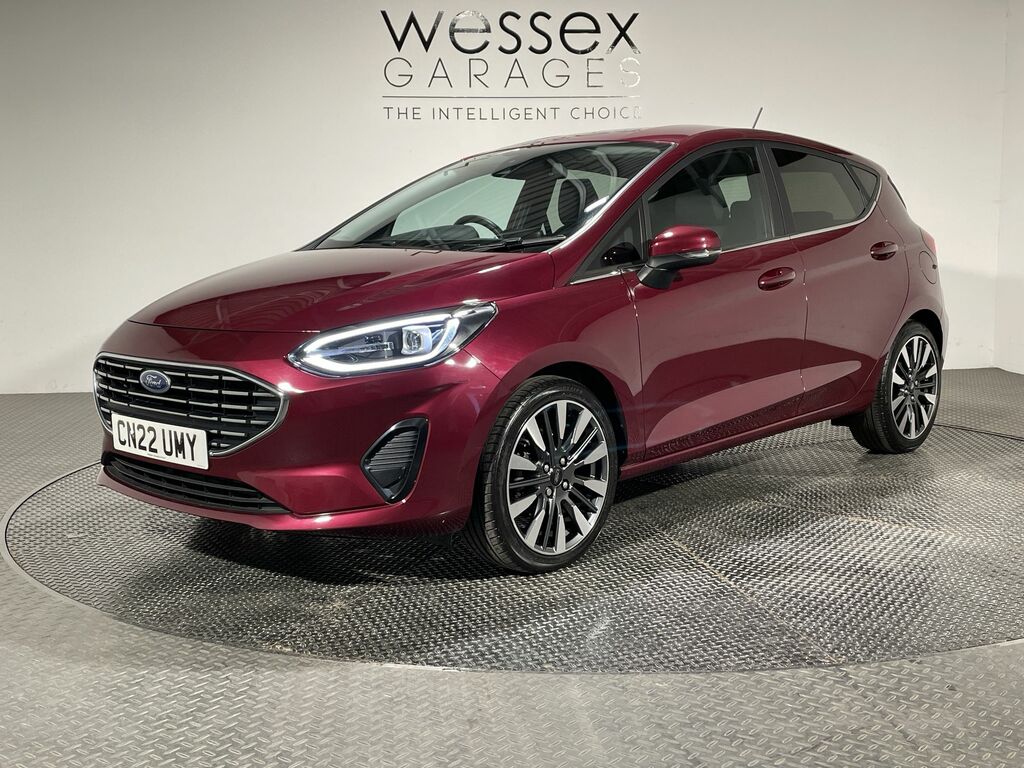 Ford Fiesta 1.0 Ecoboost 100 Titanium CN22UMY Red #4