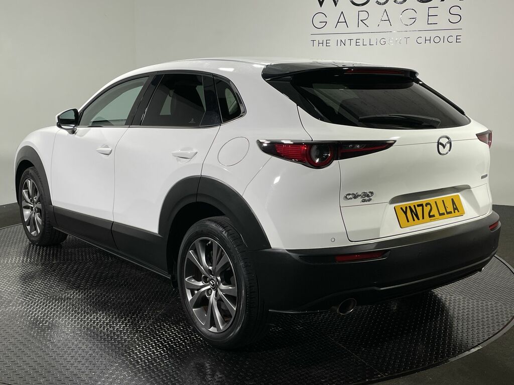 Mazda CX-30 Gt Sport Mhev 4X4 White #4
