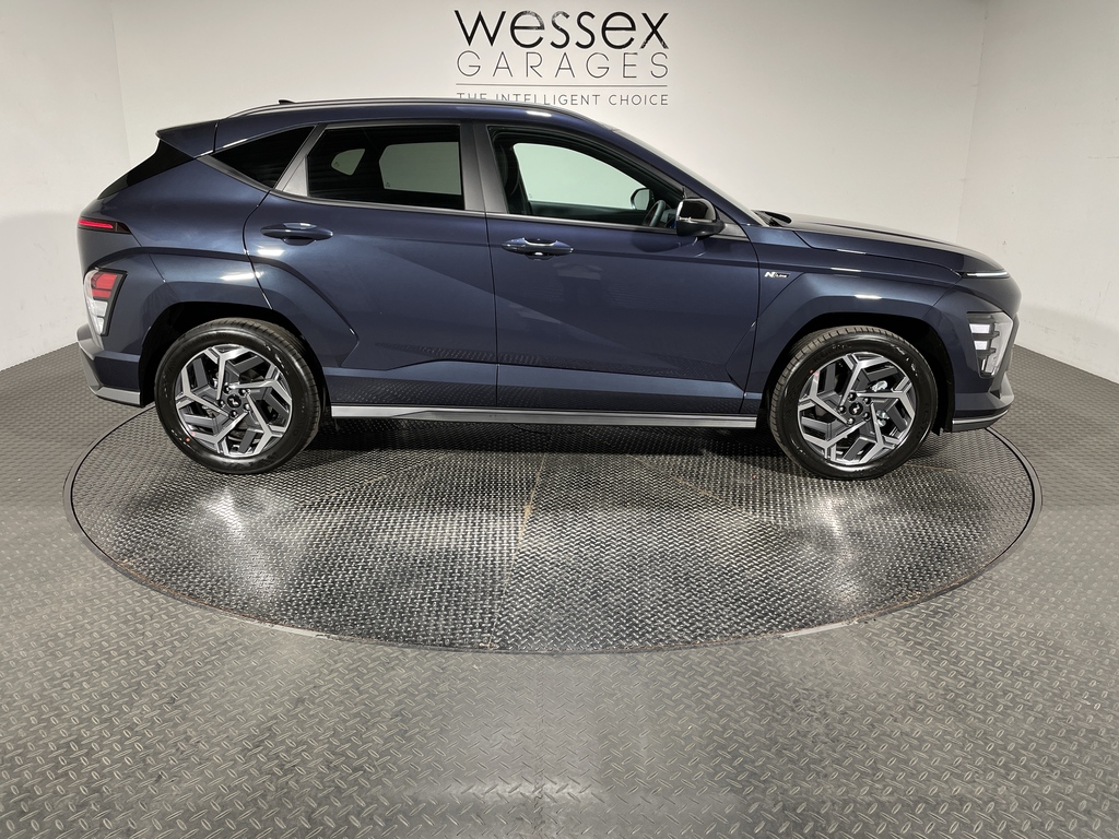 Hyundai Kona 1.6 Hybrid 138 N Line Dct 22025 Blue #3