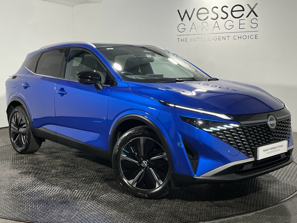 Nissan Qashqai 1.3 Dig-t Mh Tekna Blue