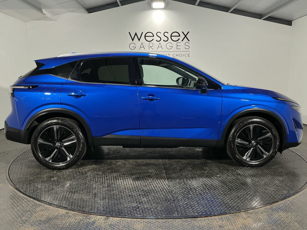 Nissan Qashqai 1.3 Dig-t Mh Tekna OV75AXO Blue #2