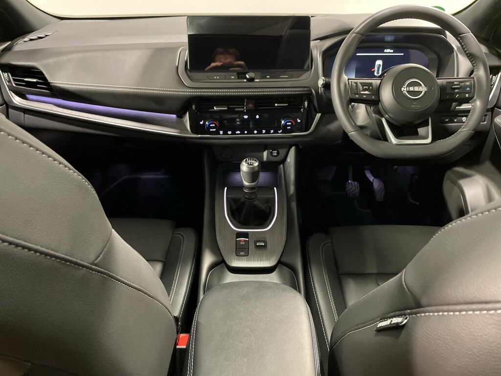 Nissan Qashqai 1.3 Dig-t Mh 158 N-connecta Glass Rf Xtronic Blue #27