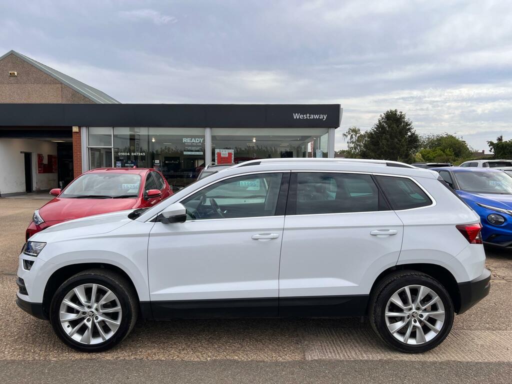 Skoda Karoq 1.5 Tsi Se L Dsg White #5