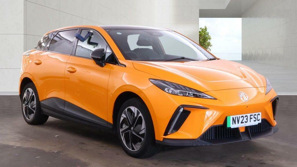 MG MG4 150Kw Trophy Ev Long Range 64Kwh Orange