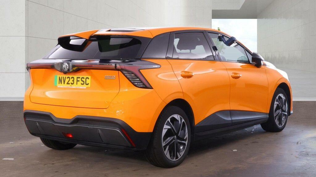 MG MG4 150Kw Trophy Ev Long Range 64Kwh Orange #4