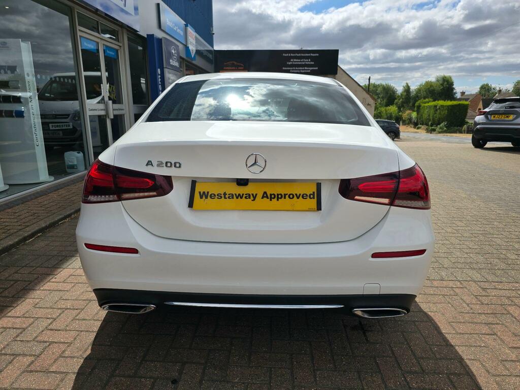 Mercedes-Benz A Class A200 Sport White #3
