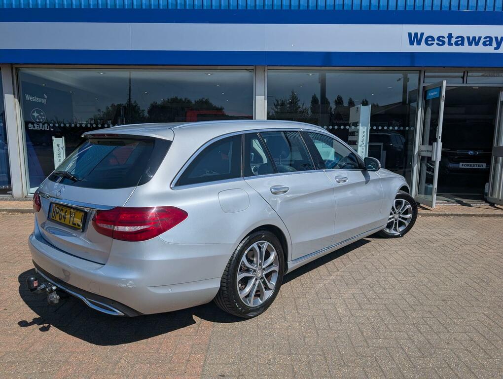 Mercedes-Benz C Class 2.1 C220d Amg Line Estate 7G Tronic Plu Blue #8