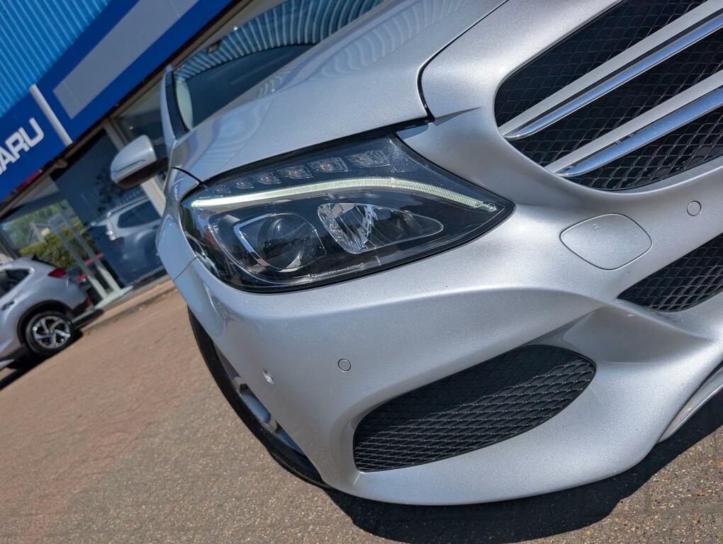 Mercedes-Benz C Class 2.1 C220d Amg Line Estate 7G Tronic Plu Blue #27