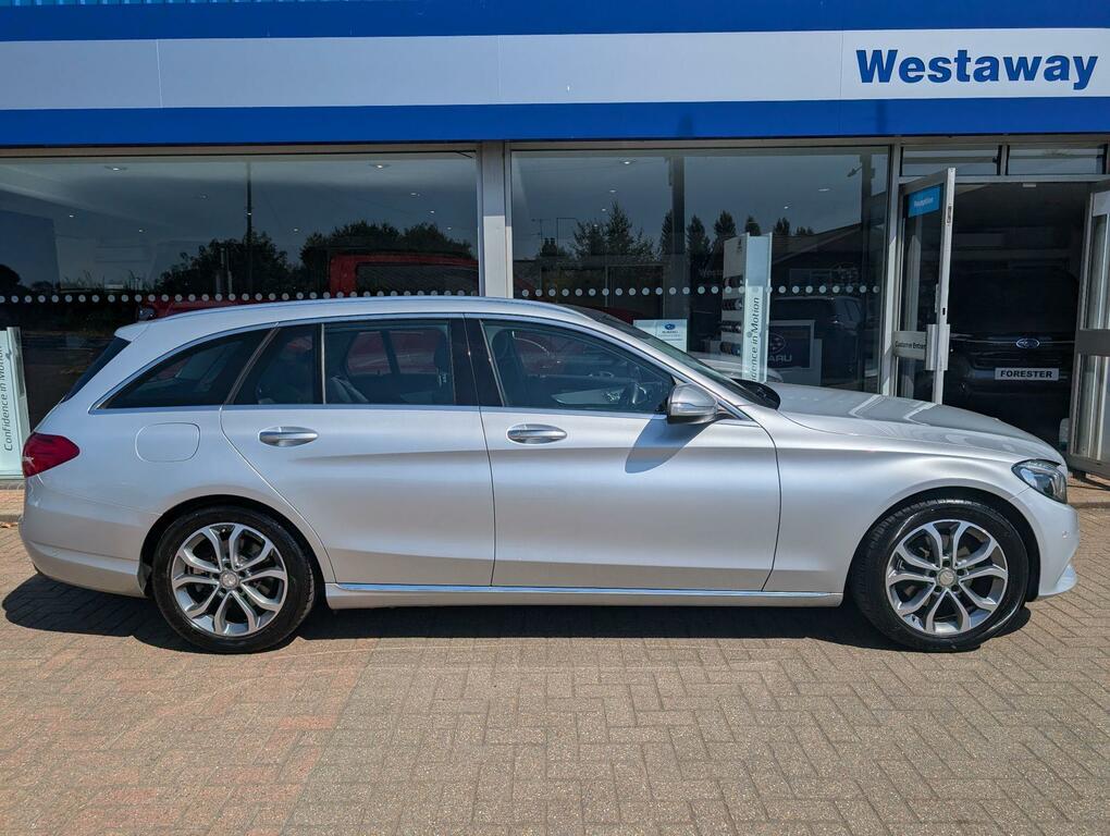 Mercedes-Benz C Class 2.1 C220d Amg Line Estate 7G Tronic Plu Blue #7
