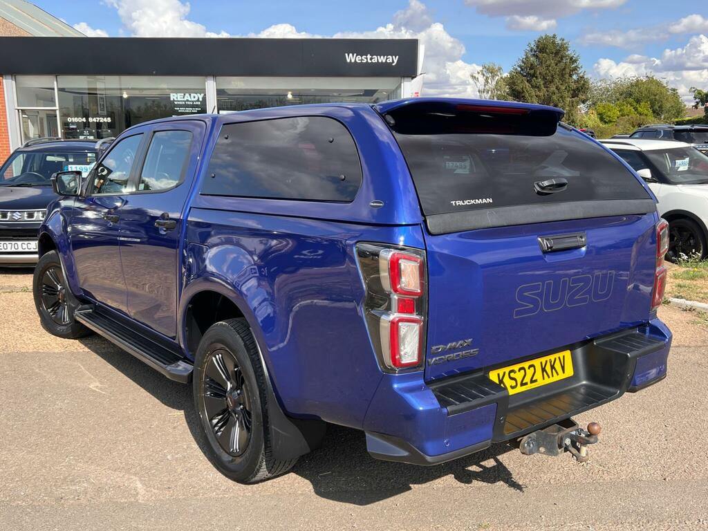 Isuzu D-Max 1.9 V-cross Double Cab 4X4 - 2022 22 KS22KKV Blue #4