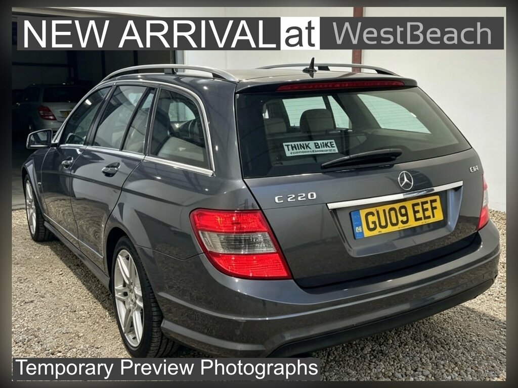Mercedes-Benz C Class 2.1 C220 Cdi Sport Estate Euro 4 GU09EEF Grey
