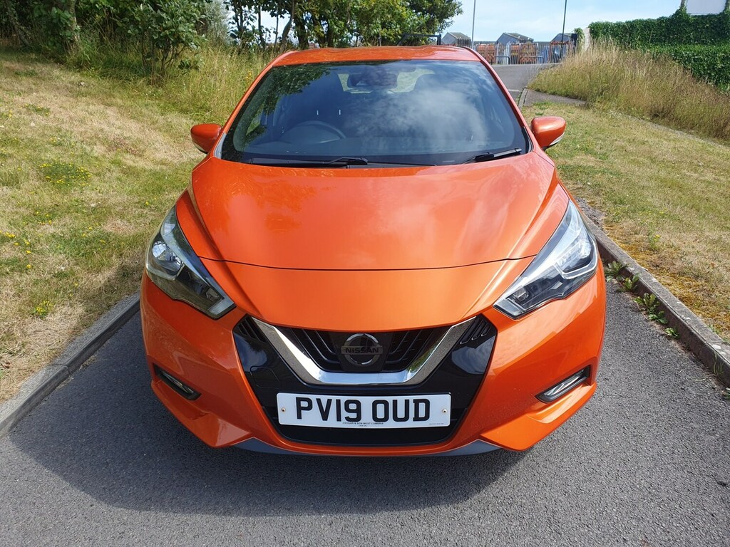 Nissan Micra 1.0 Ig-t 100 Acenta PV19OUD Orange #2