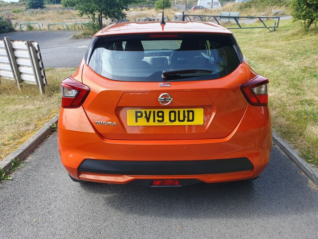 Nissan Micra 1.0 Ig-t 100 Acenta PV19OUD Orange #5
