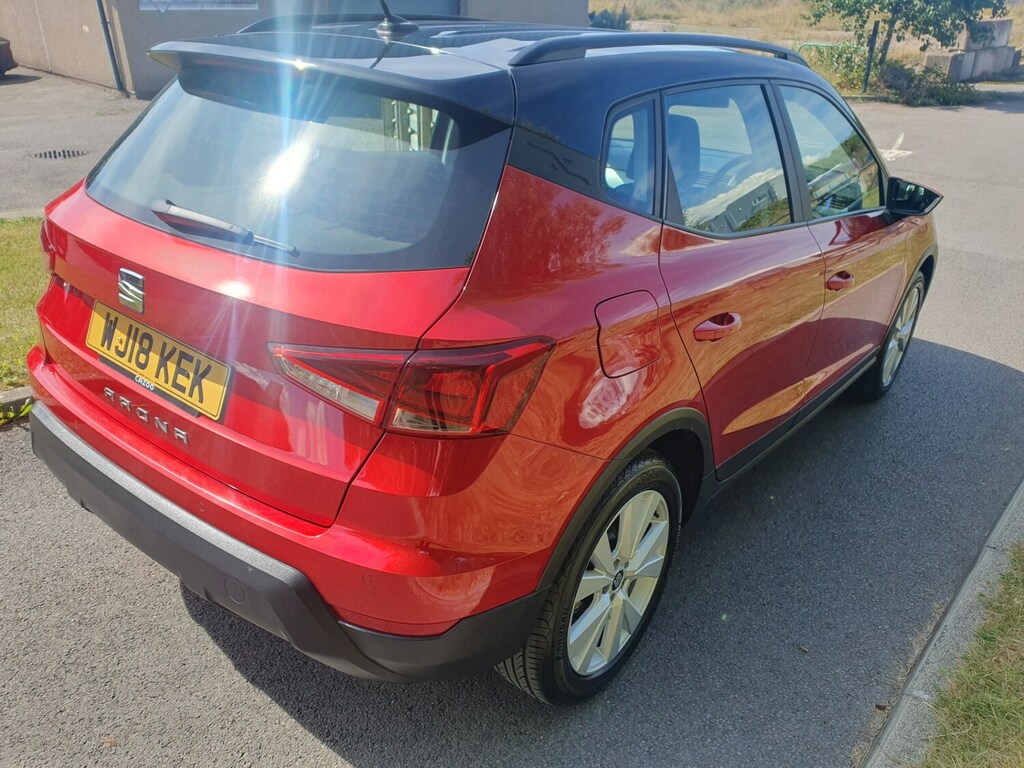 Seat Arona 1.0 Tsi 115 Se Technology Dsg Red #5