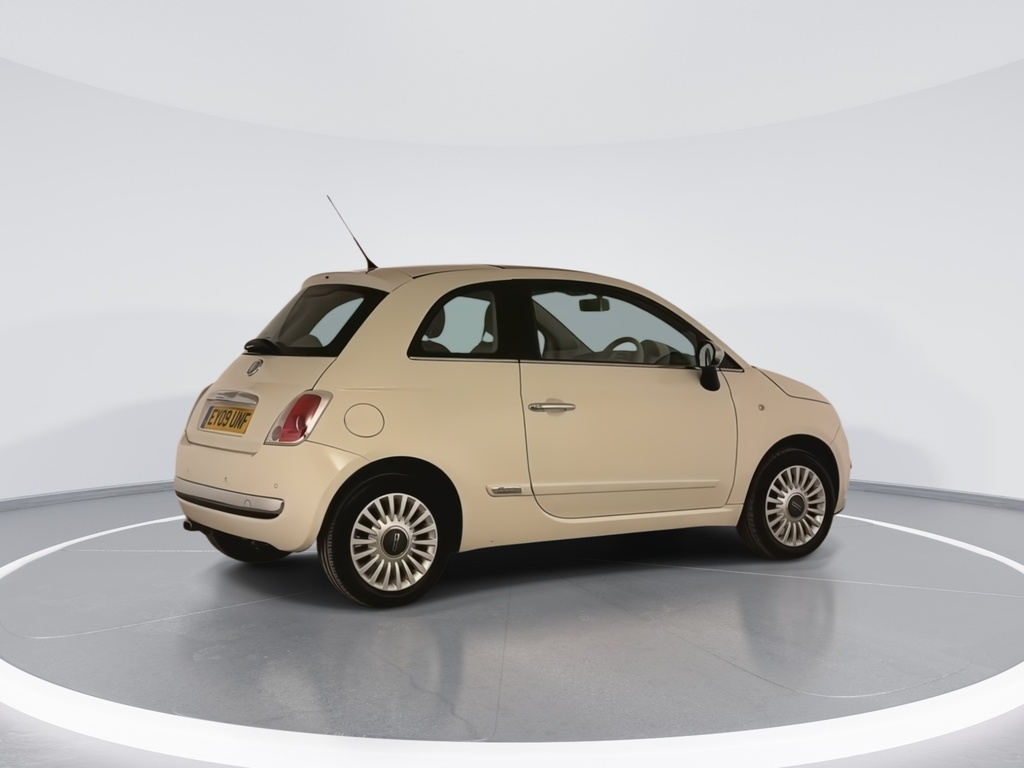 Fiat 500 Lounge 3-Door White #9