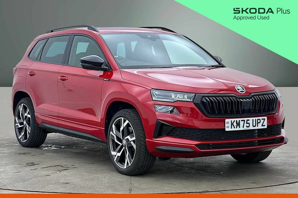 Skoda Karoq Sportline 2.0 Tsi 190 Ps 4X4 Dsg Red