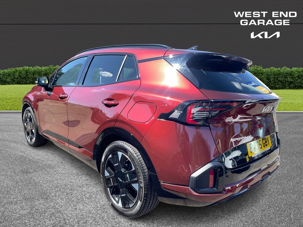 Kia Sportage Gt-line S 1.6 Self Charging Hybrid RJ75GBY Red #3
