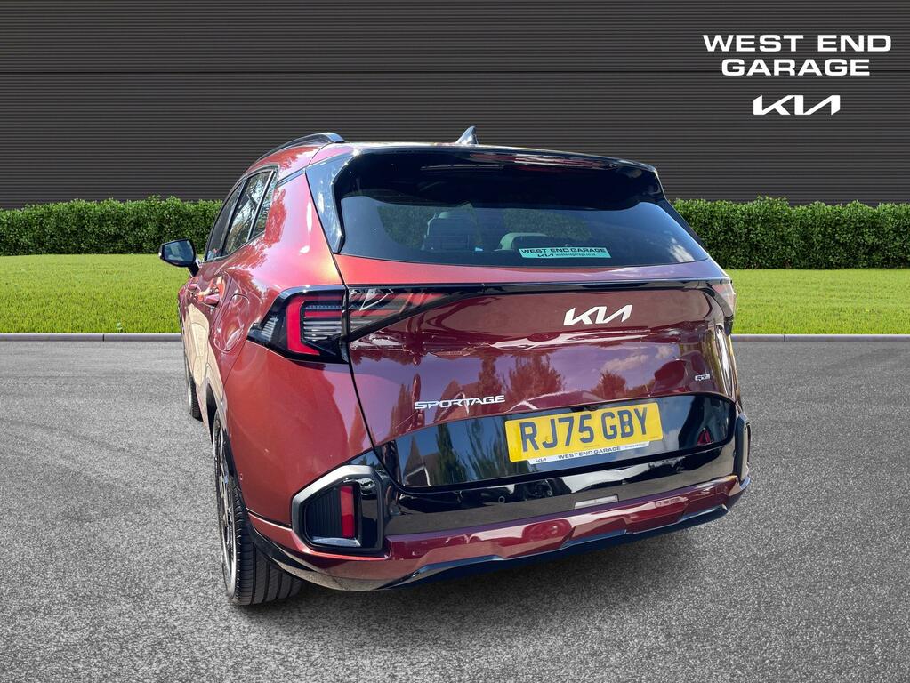 Kia Sportage Gt-line S 1.6 Self Charging Hybrid RJ75GBY Red #2