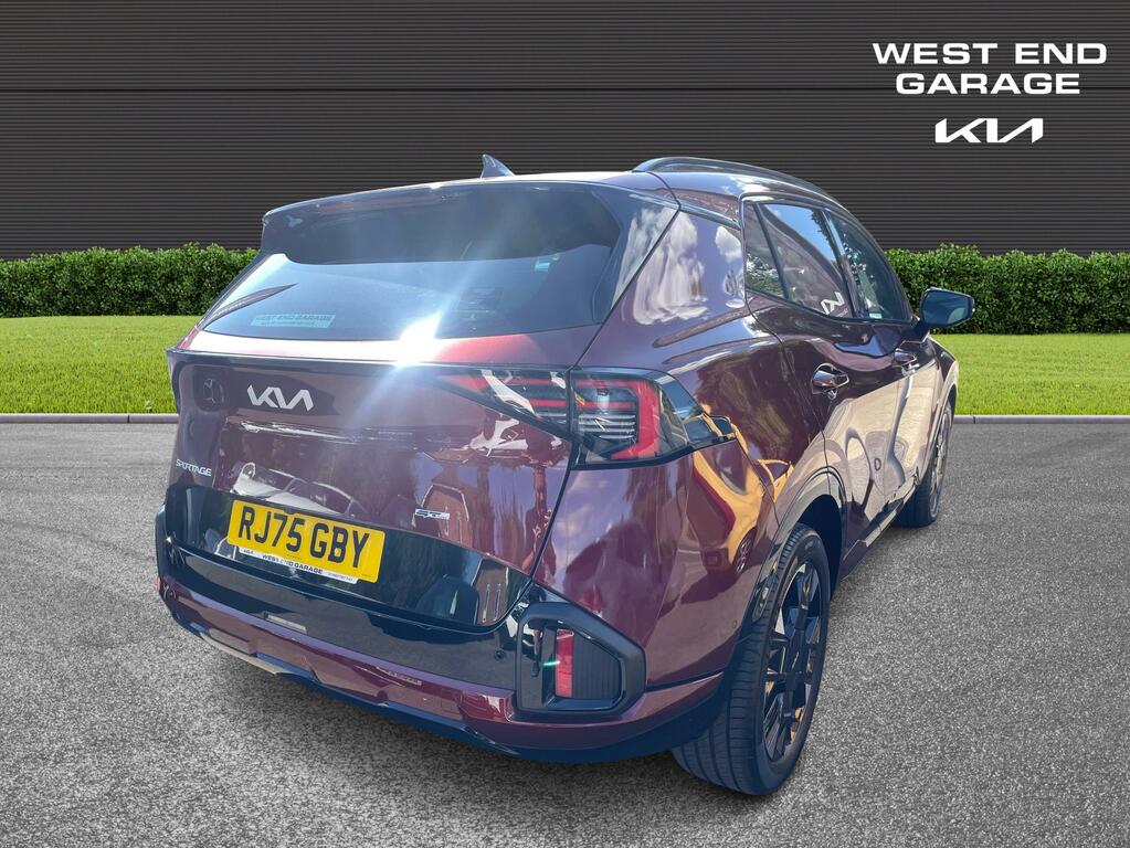 Kia Sportage Gt-line S 1.6 Self Charging Hybrid RJ75GBY Red #4