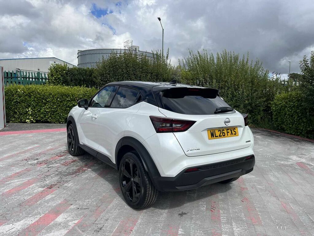 Nissan Juke 1.6 Tekna Suv Hybrid Euro 6 143 P White #6