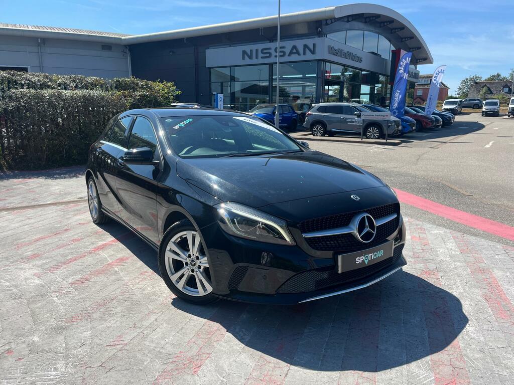 Mercedes-Benz A Class 1.5 A180d Sport Premium Hatchback 7G- Black