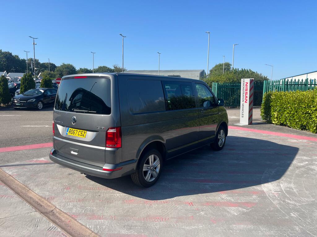 Volkswagen Transporter 2.0 Tsi T32 Bluemotion Tech Highline Kombi Double Grey #5