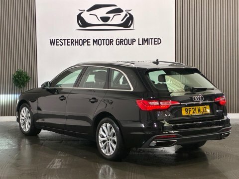 Audi A4 2.0 Tfsi 35 Black Edition Saloon S Tron Blue #14