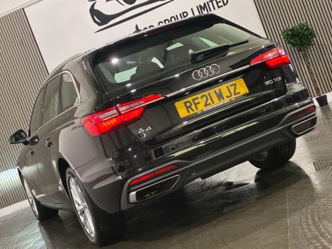 Audi A4 2.0 Tfsi 35 Black Edition Saloon S Tron Blue #17
