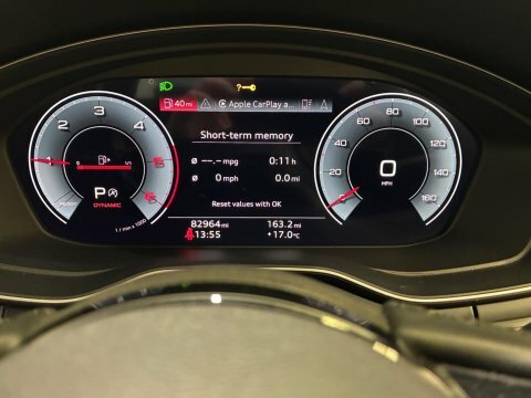 Audi A4 2.0 Tfsi 35 Black Edition Saloon S Tron Blue #42