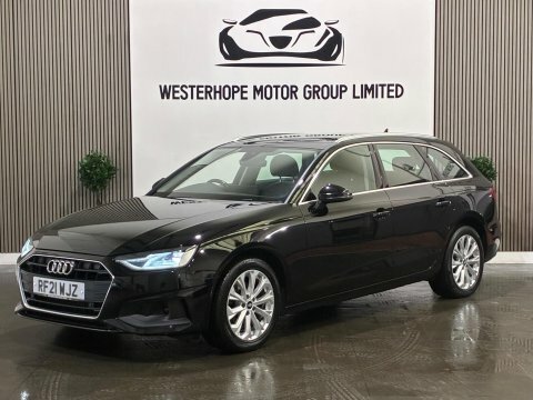 Audi A4 2.0 Tfsi 35 Black Edition Saloon S Tron Blue #13