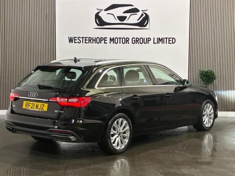 Audi A4 2.0 Tfsi 35 Black Edition Saloon S Tron Blue #26
