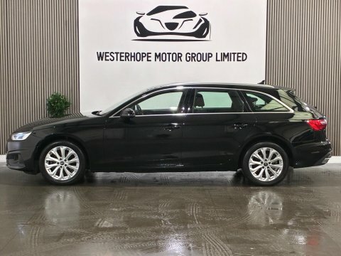 Audi A4 2.0 Tfsi 35 Black Edition Saloon S Tron Blue #15