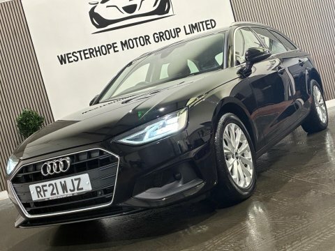 Audi A4 2.0 Tfsi 35 Black Edition Saloon S Tron Blue #12