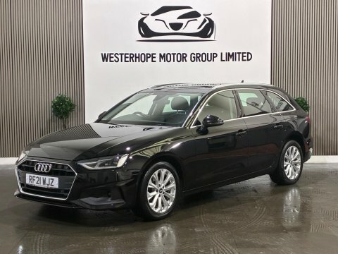 Audi A4 2.0 Tfsi 35 Black Edition Saloon S Tron Blue #7