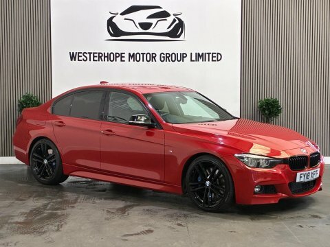BMW 3 Series 3.0 335D M Red