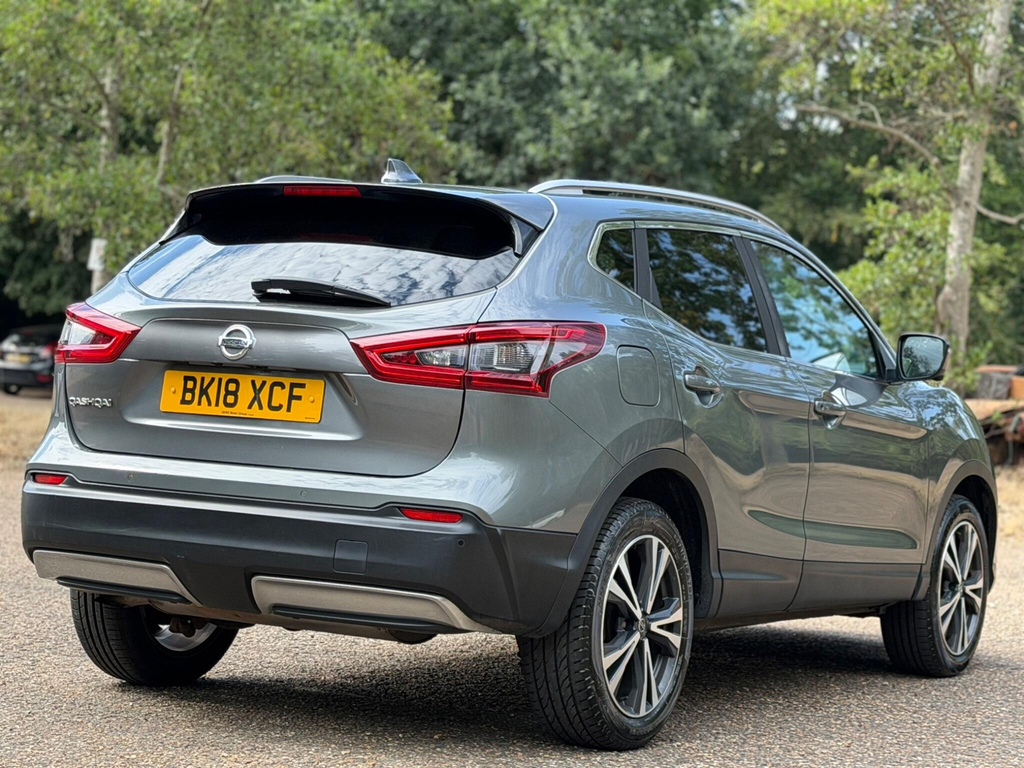 Nissan Qashqai 2018 1.2 Dig-t N-connecta Euro 6 Ss BK18XCF Grey #6