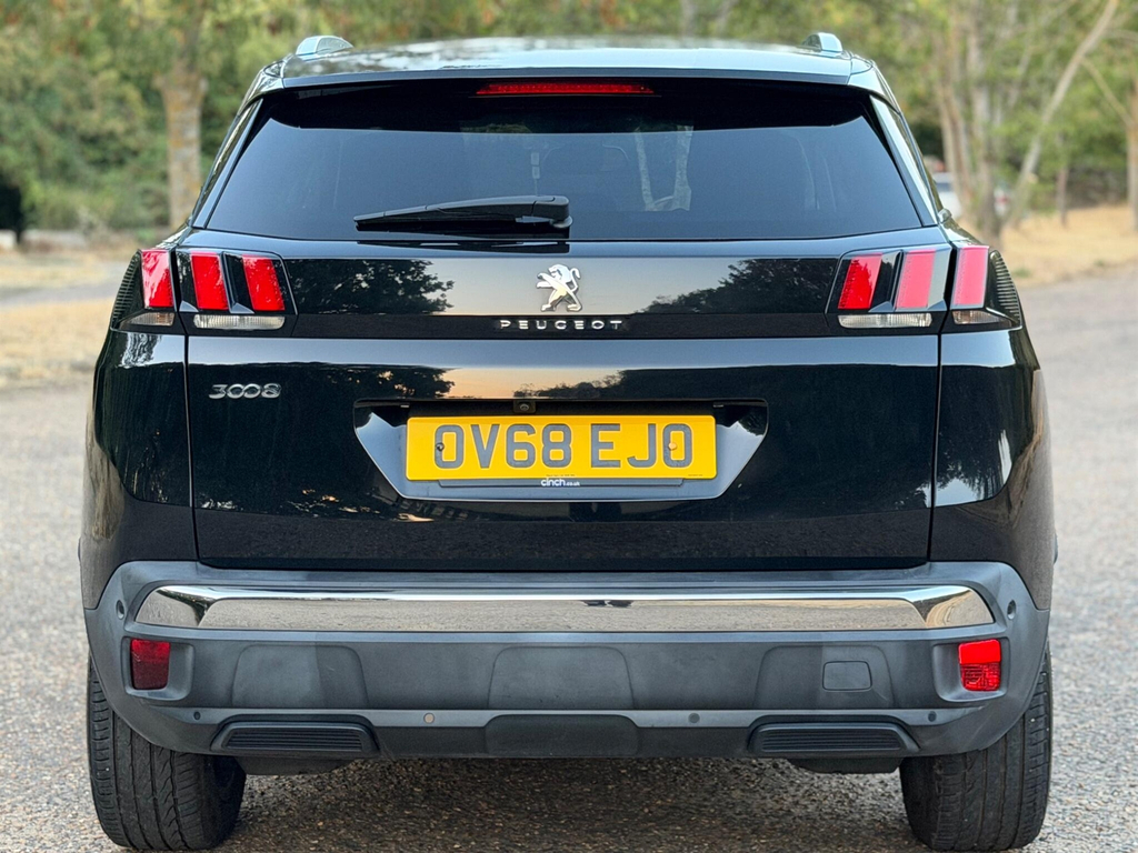 Peugeot 3008 2018 1.2 Puretech Allure Euro 6 Ss Black #6