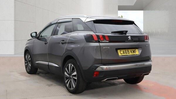 Peugeot 3008 2019 1.2 Puretech Gt Line Premium Eat Euro 6 Ss CA69KMF Grey #2