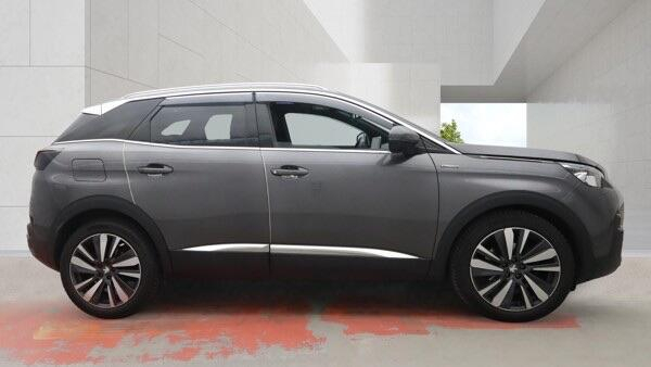Peugeot 3008 2019 1.2 Puretech Gt Line Premium Eat Euro 6 Ss CA69KMF Grey #5