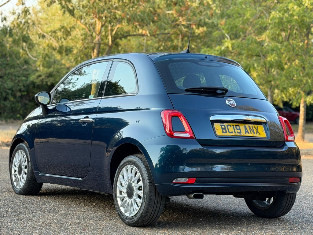 Fiat 500 2019 0.9 Twinair Lounge Euro 6 Ss Blue #5