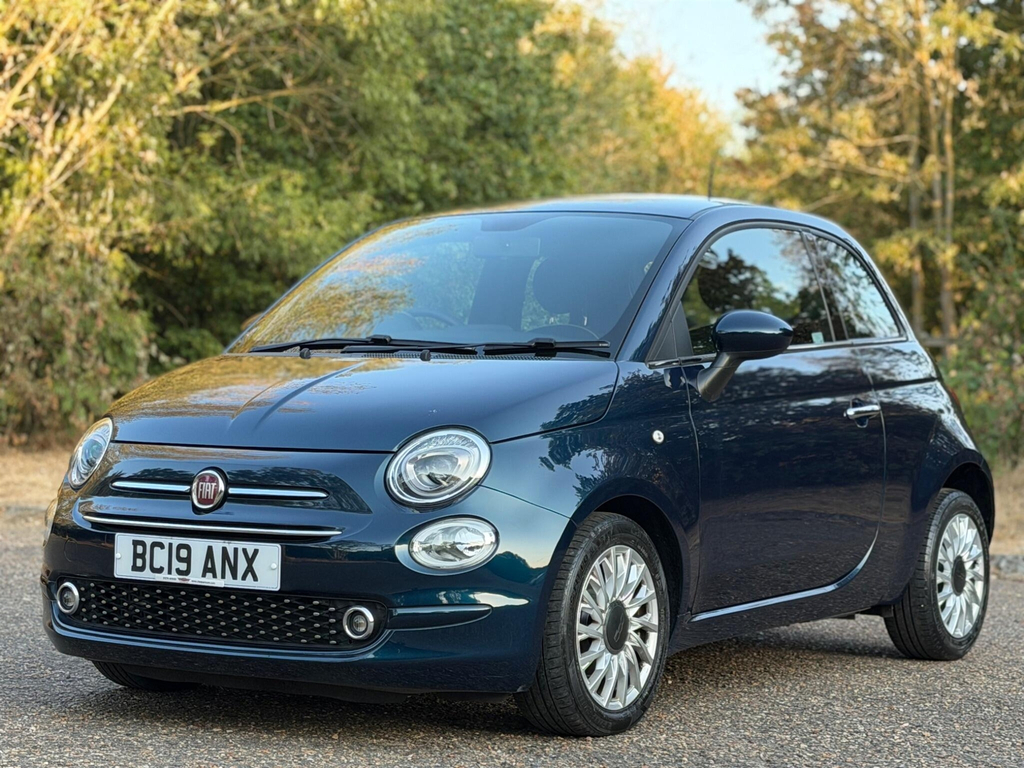 Fiat 500 2019 0.9 Twinair Lounge Euro 6 Ss Blue #4