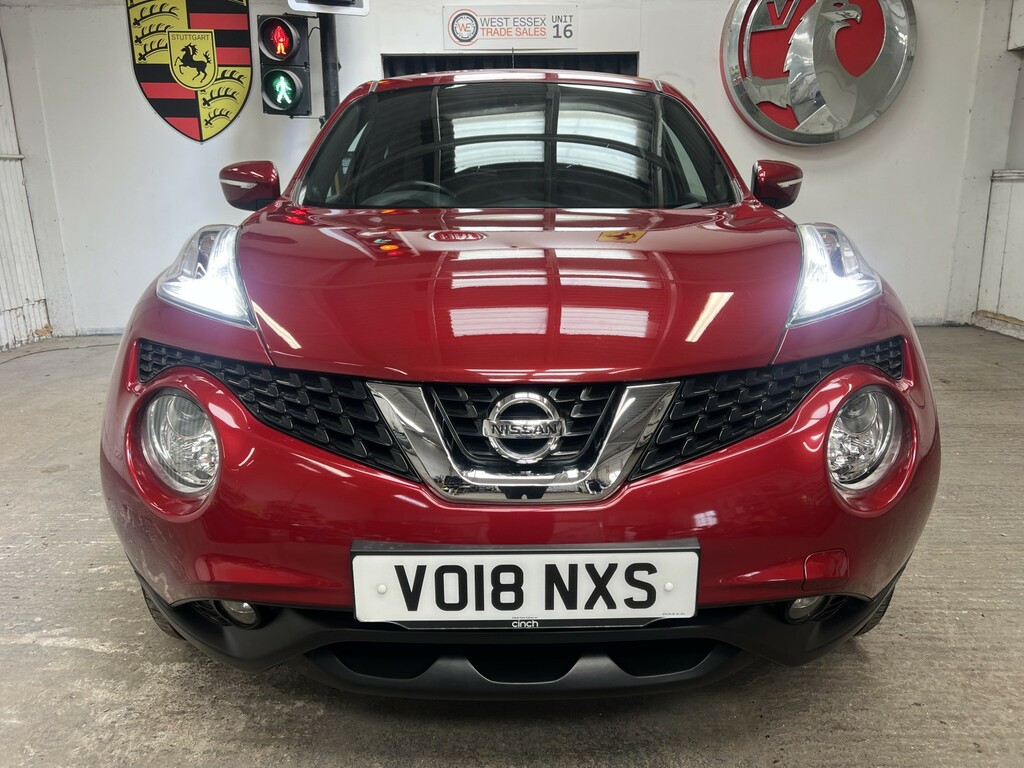 Nissan Juke 1.2 Dig-t N-connecta VO18NXS Red #4