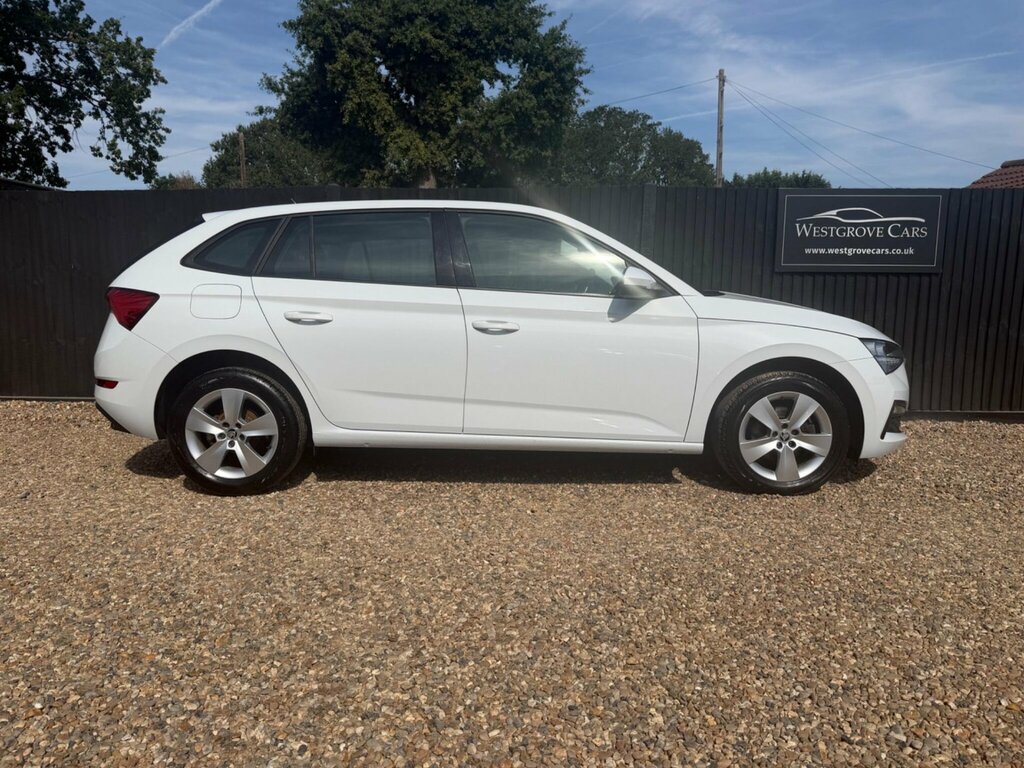 Skoda Scala 1.0 Tsi Se Dsg Euro 6 Ss White #2