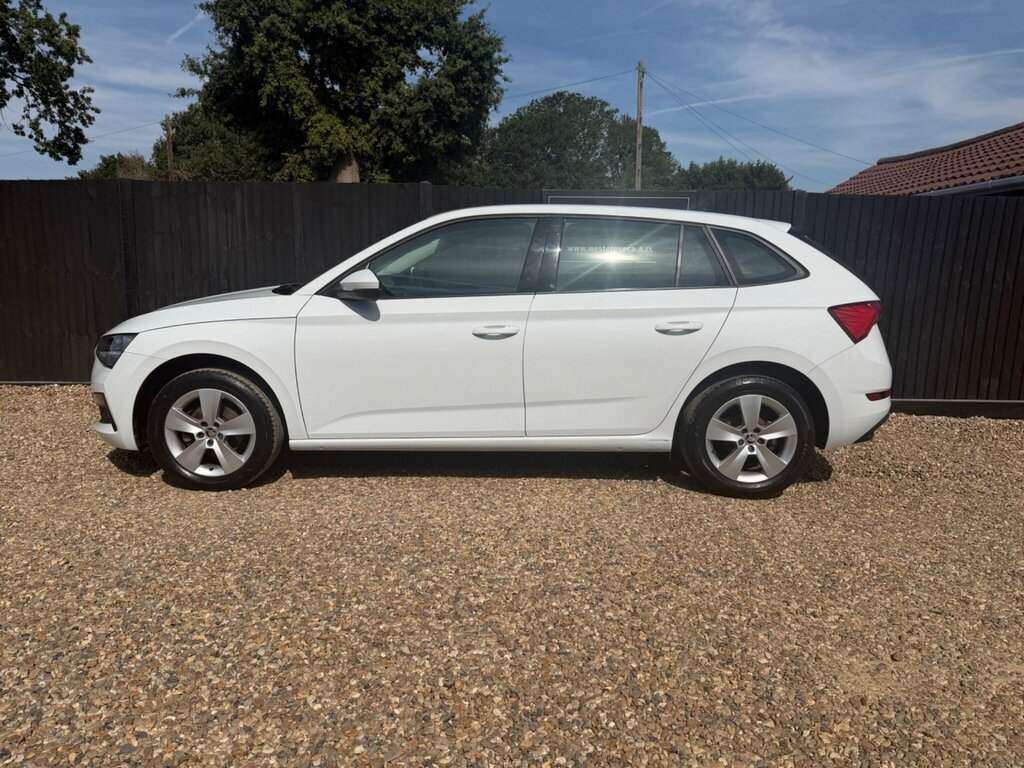 Skoda Scala 1.0 Tsi Se Dsg Euro 6 Ss White #3