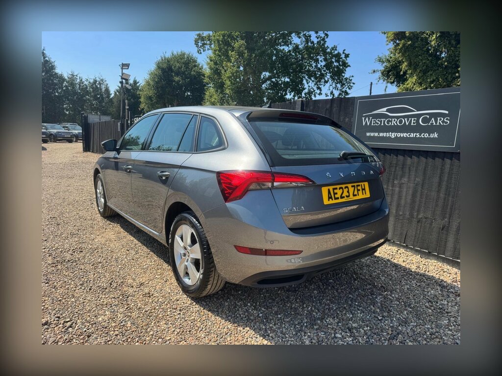 Skoda Scala 1.5 Tsi Se Euro 6 Ss Grey #4