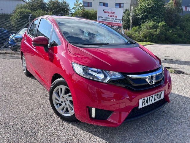 Honda Jazz 1.3 I-vtec Se Hatchback Cvt Euro 6 Ss Red