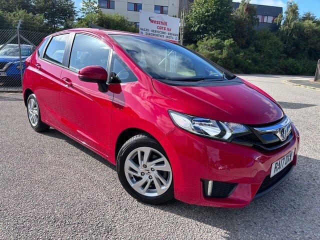Honda Jazz 1.3 I-vtec Se Hatchback Cvt Euro 6 Ss Red #4