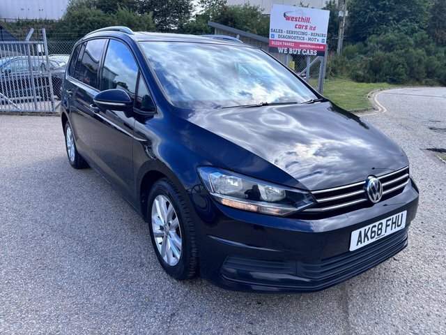 Volkswagen Touran 1.6 Tdi Se Family Mpv Euro 6 S Black